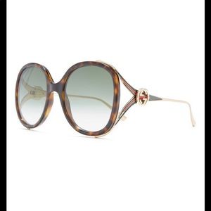 New Gucci 56mm oversized sunglasses